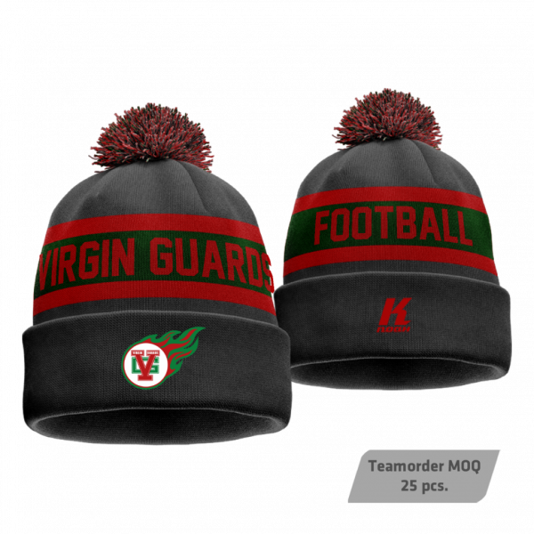 Magdeburg Virgin Guards Signature Pom-Pom Knit Beanie