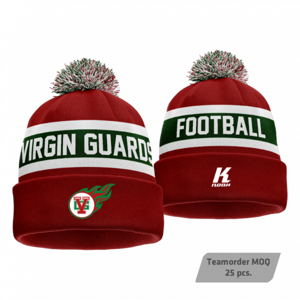 Magdeburg Virgin Guards Signature Pom-Pom Knit Beanie