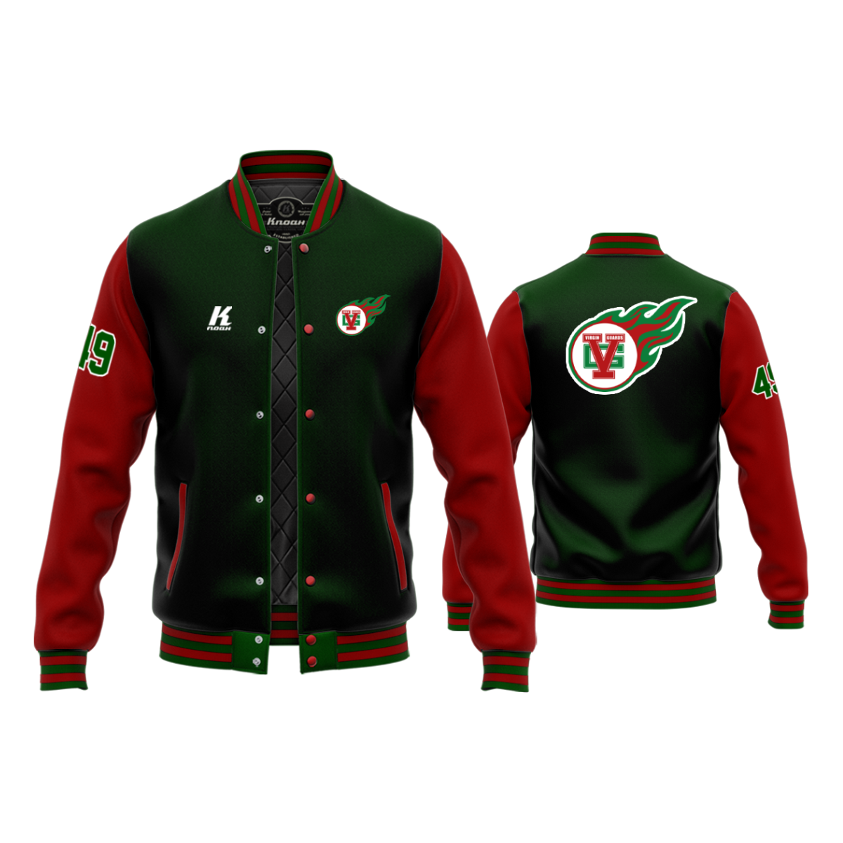 Magdeburg Virgin Guards Signature Authentic Varsity Jacket