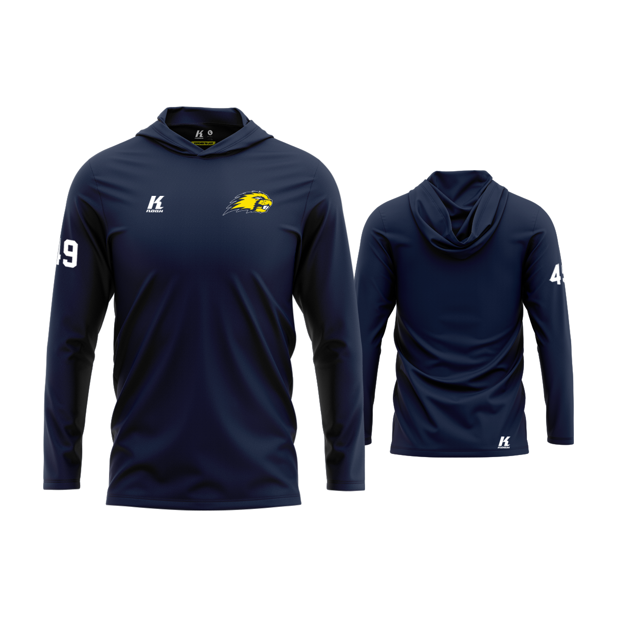 Biberach Beavers Core Hooded LS Tee Primary