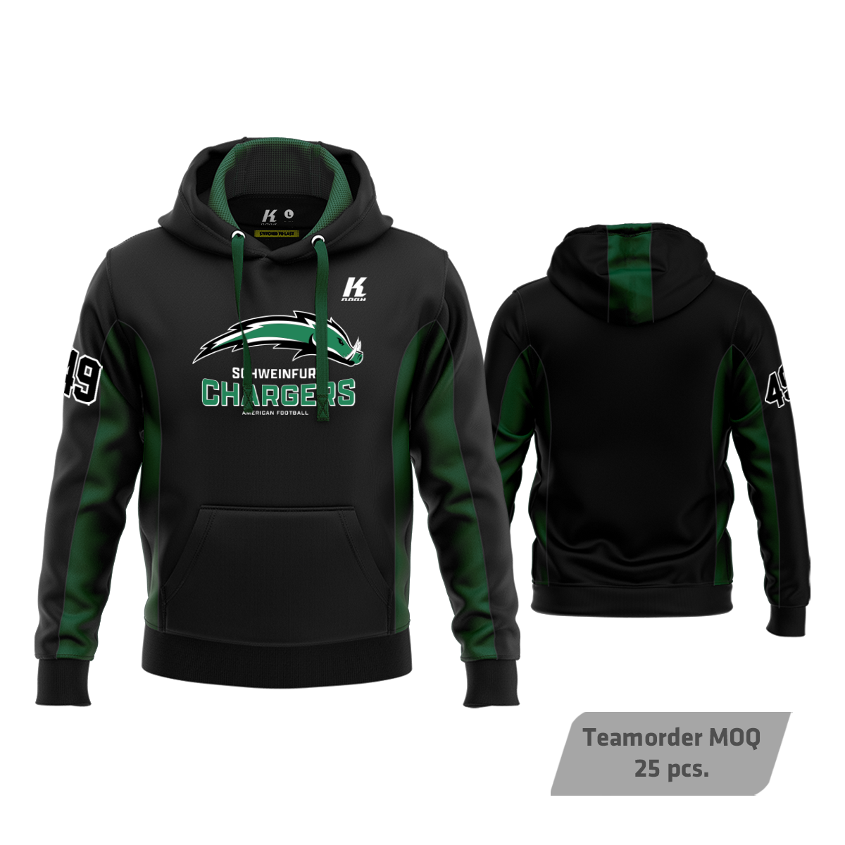 Schweinfurt Chargers Signature Hoodie "Michigan"