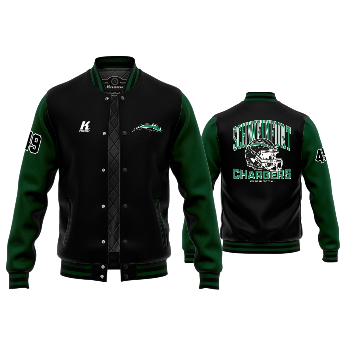 Schweinfurt Chargers Signature Authentic Varsity Jacket