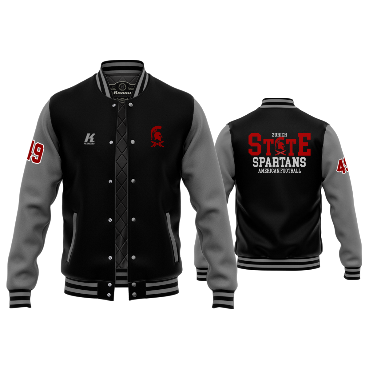 Zürich State Spartans Signature Authentic Varsity Jacket