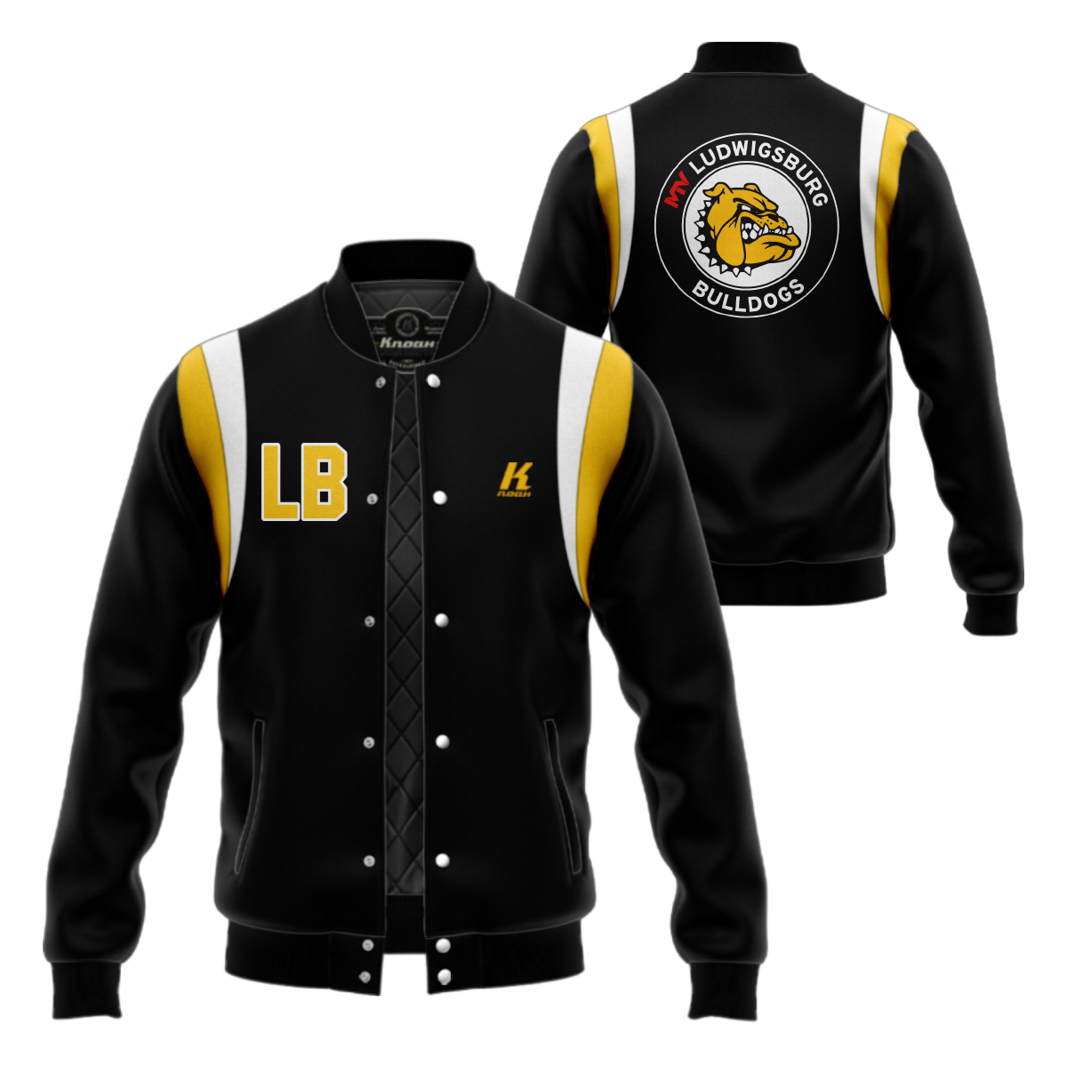 Ludwigsburg Bulldogs Fan Authentic Wool Varsity