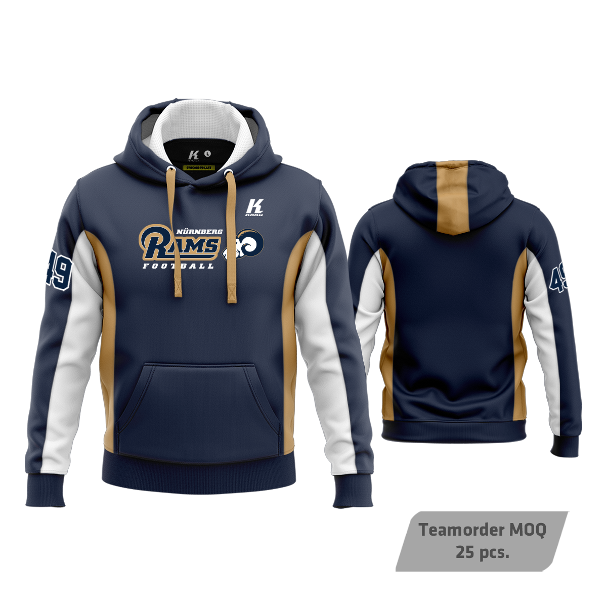 Nürnberg Rams Signature Hoodie "Michigan"