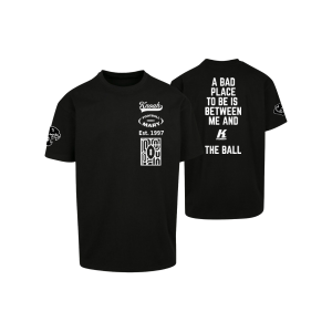 Kornwestheim Cougars Fan Footballmary Oversize Tee "Bad Place to be"