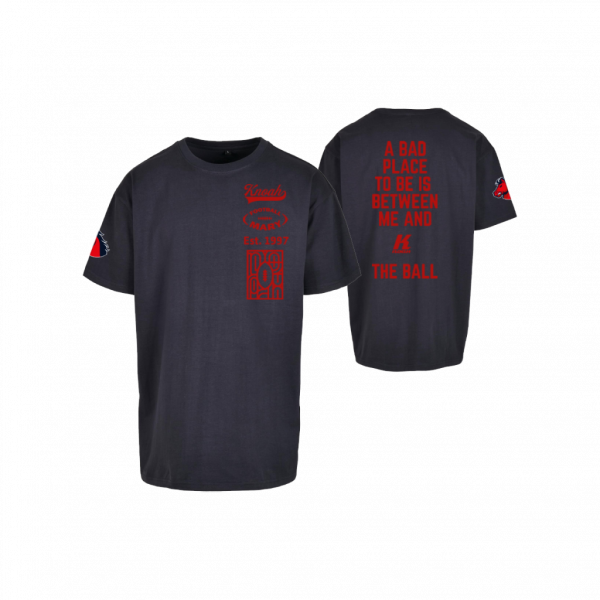 Recklinghausen Chargers Fan Footballmary Oversize Tee "Bad Place to be"