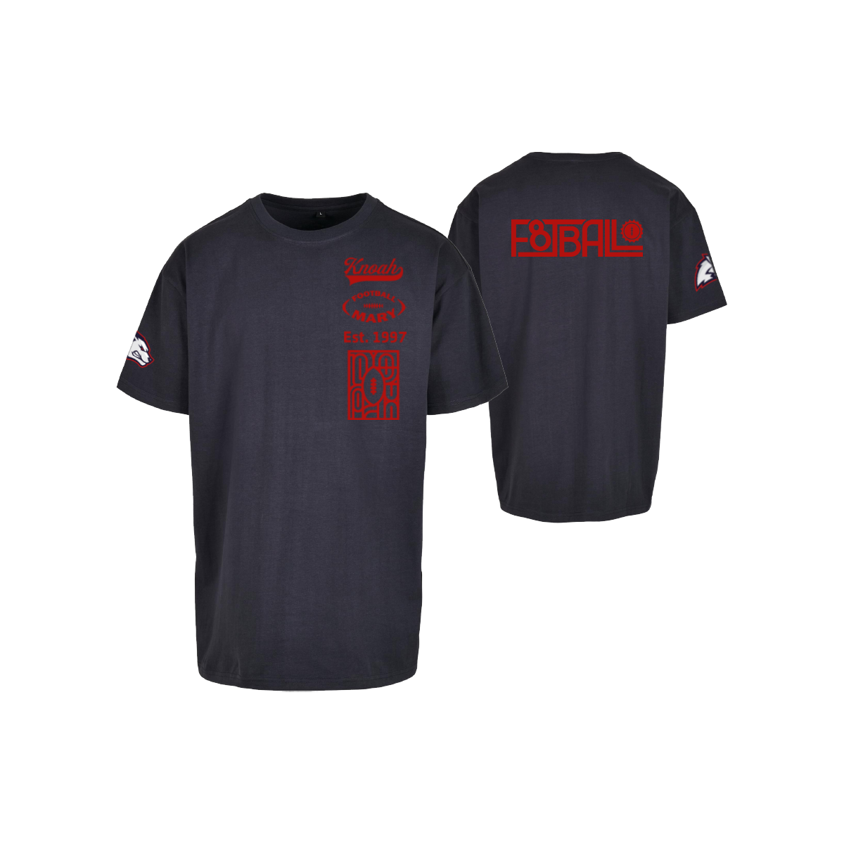 Dijon Fenris Fan Footballmary Oversize Tee "Football"