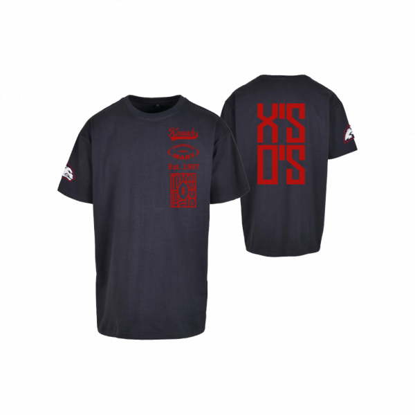 Dijon Fenris Fan Footballmary Oversize Tee "X's & O's"