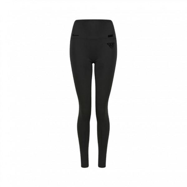 Geneva Whoppers Fan Blackline Womens Sports Legging