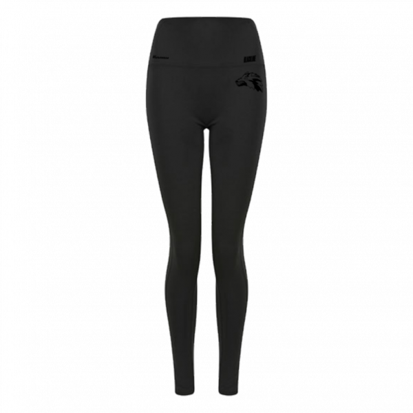 Woodquarter Wolves Fan Blackline Womens Sports Legging