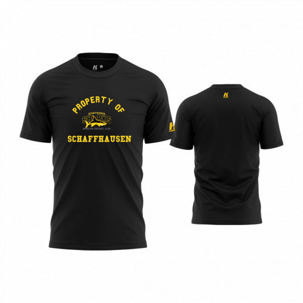 Schaffhausen Sharks Fan Sports Tee "Property of"