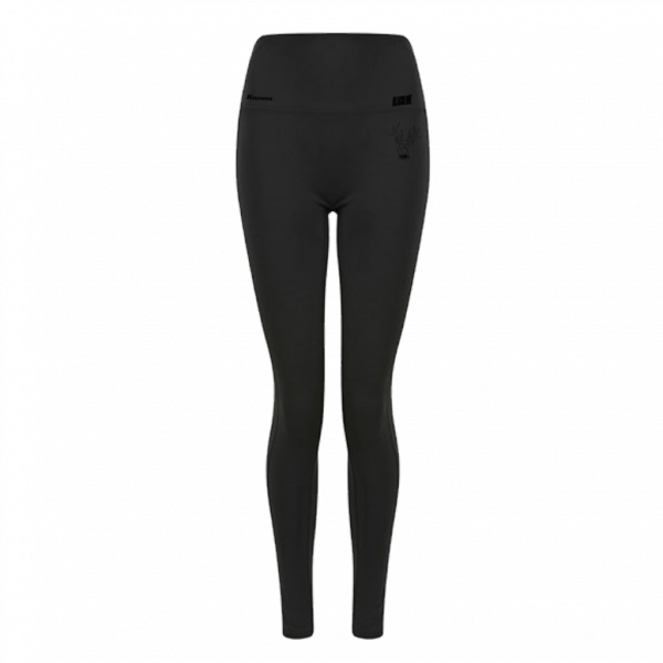Black Valley Wild Fan Blackline Womens Sports Legging