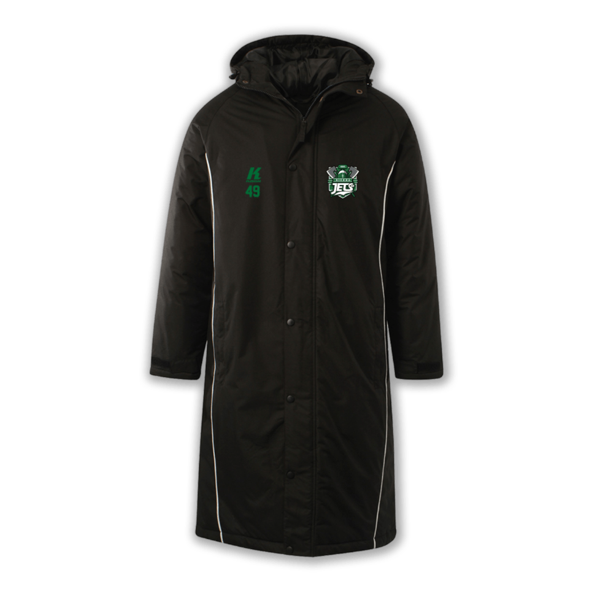 Bienna Jets Basic Sideline Sub Coat