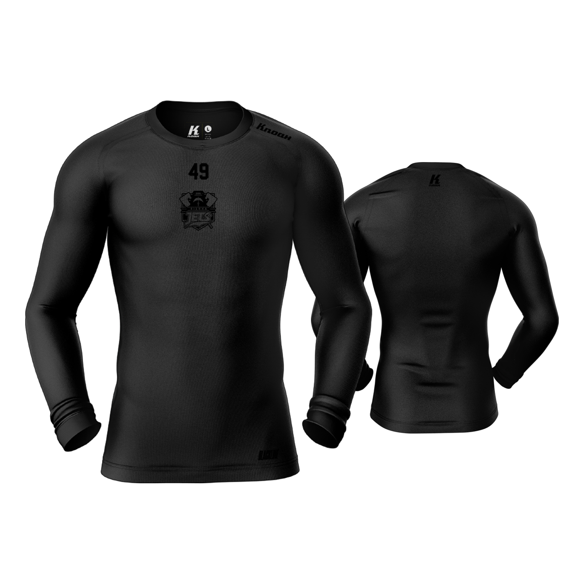 Bienna Jets Blackline Compression Longsleeve