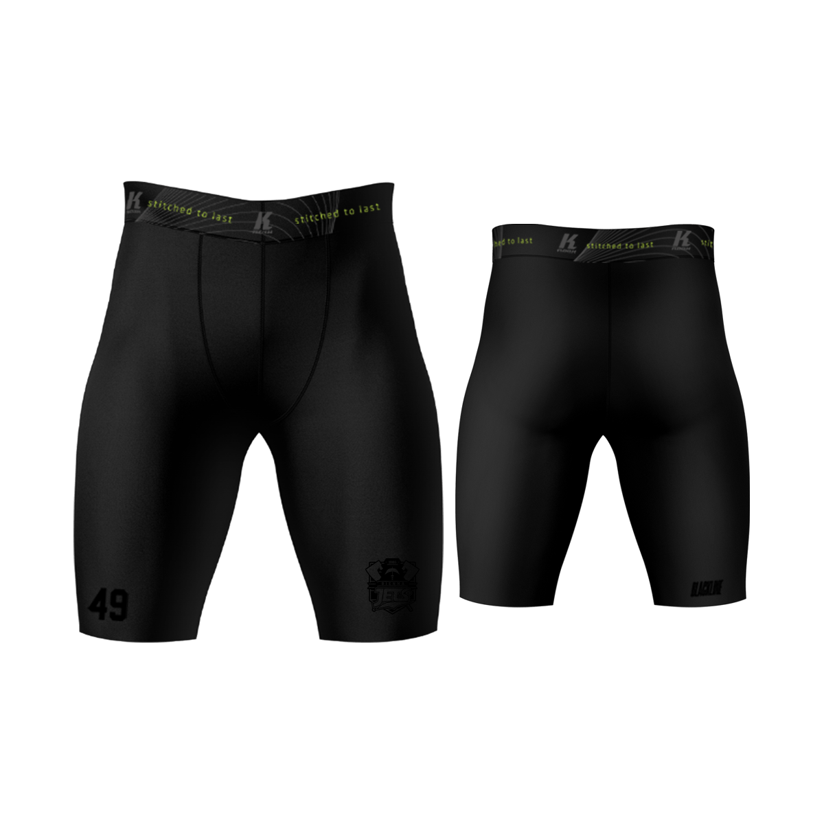 Bienna Jets Blackline Compression Short