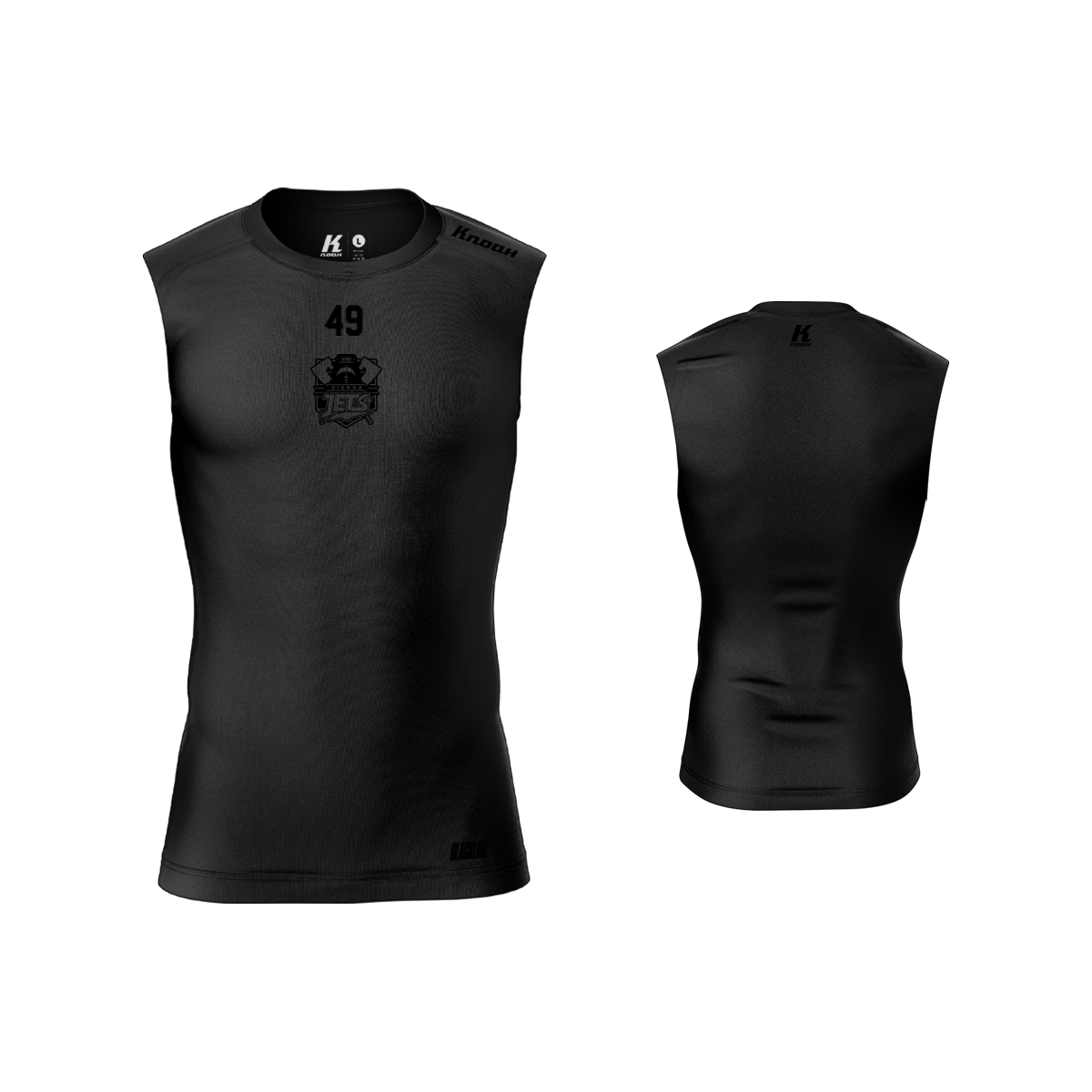 Bienna Jets Blackline Compression Sleeveless