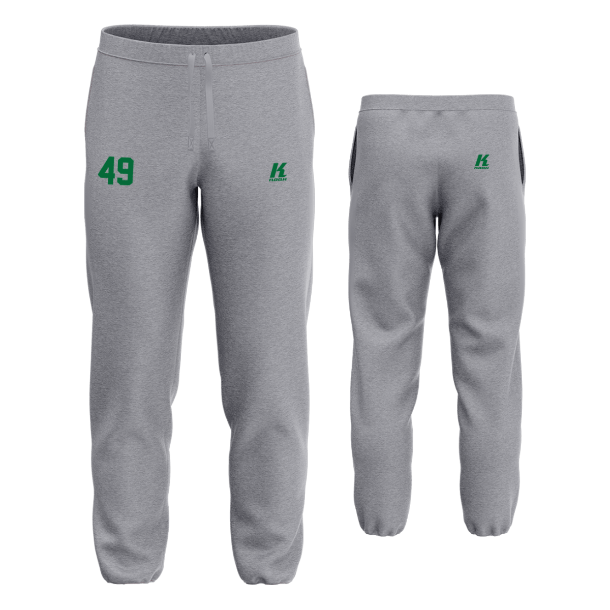 Bienna Jets Core Sweatpant with Elastic Cuffs