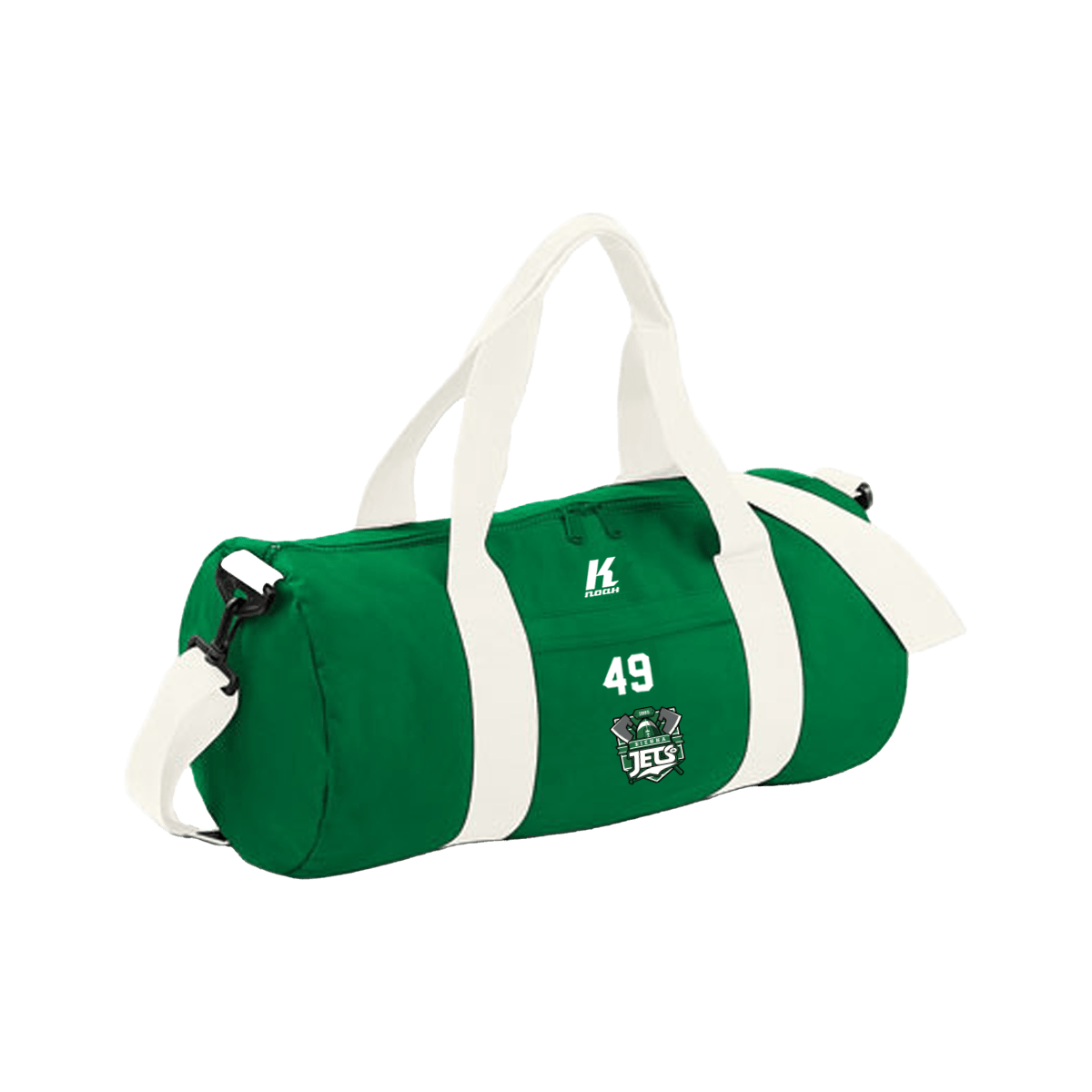 Bienna Jets Signature Athletics Barrel Bag