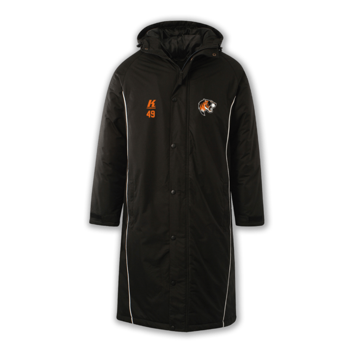 Nancy Tigres Basic Sideline Sub Coat