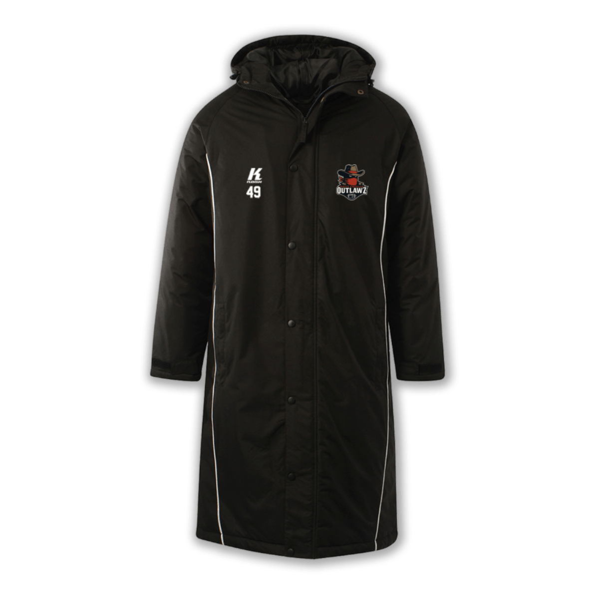 West Frisian Outlawz Basic Sideline Sub Coat