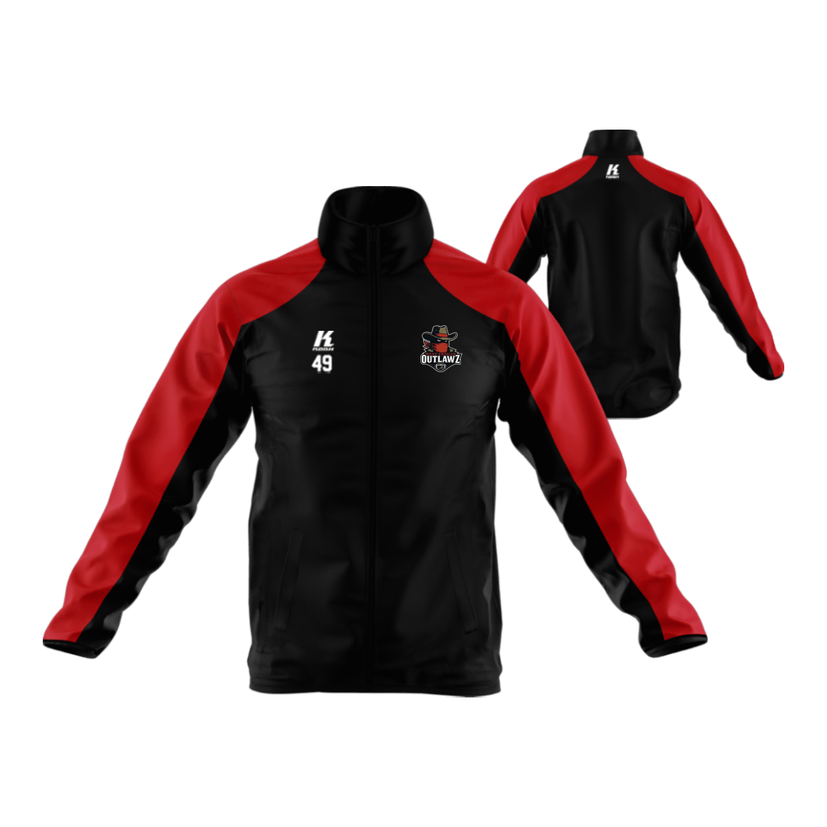 West Frisian Outlawz Basic Pro Tracksuit Top