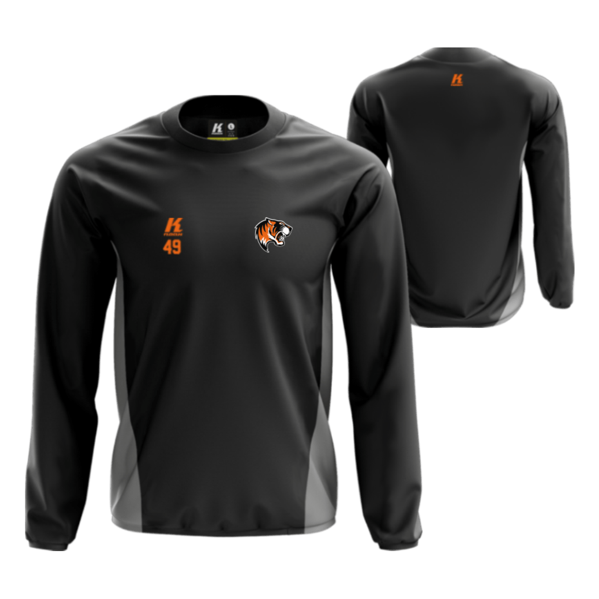 Nancy Tigres Basic Windstop Team Windbreaker