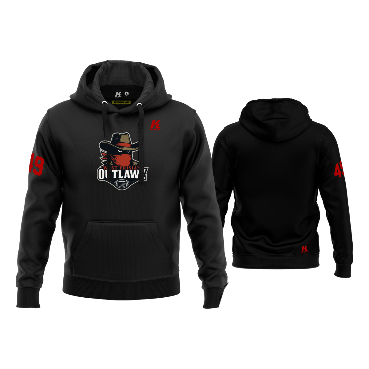West Frisian Outlawz Core Hoodie Essential