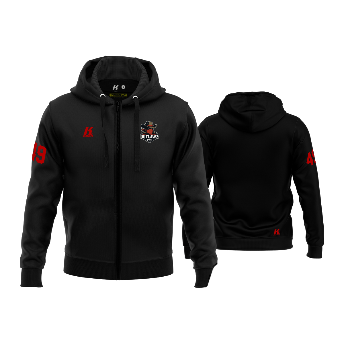 West Frisian Outlawz Core Sweatjacket Primary