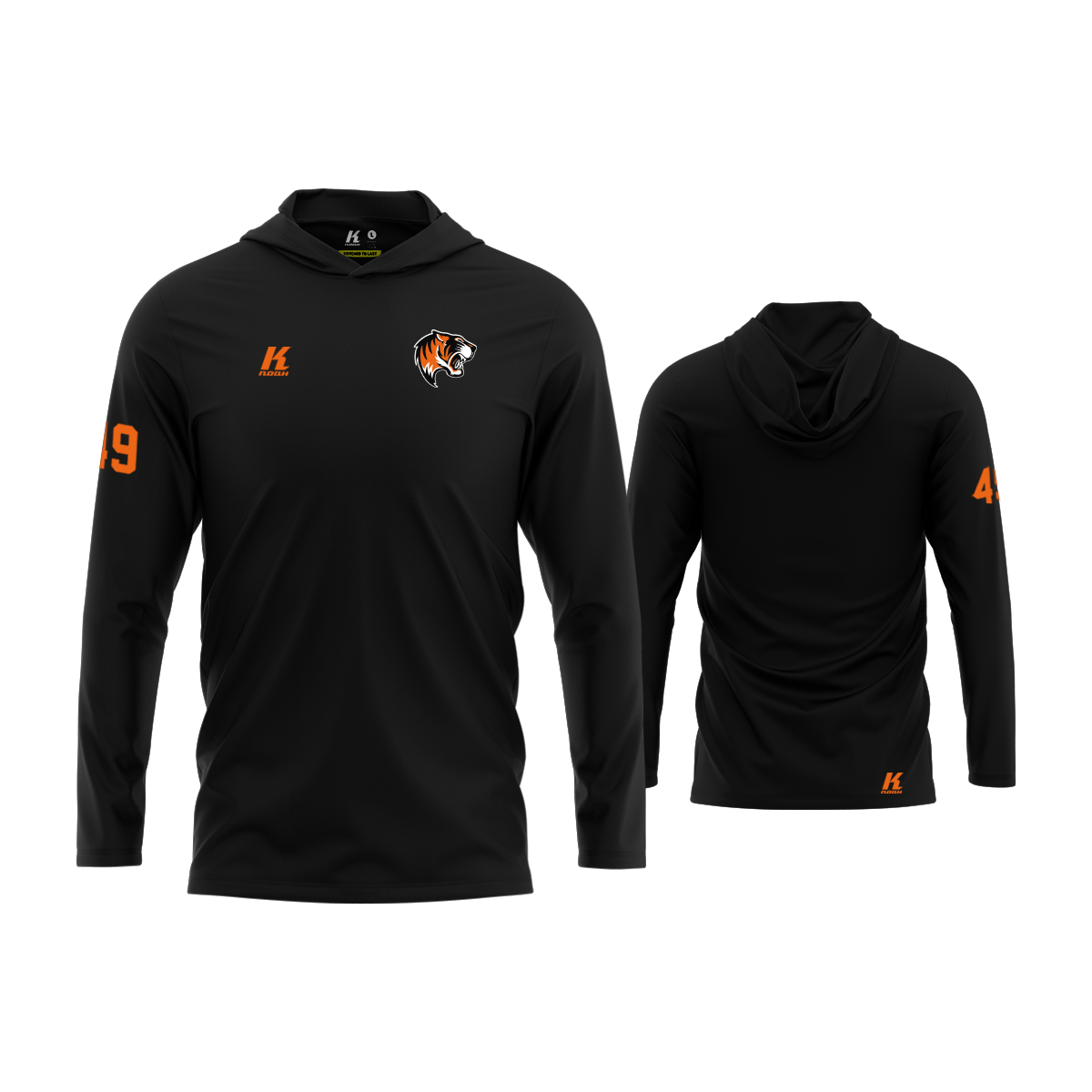 Nancy Tigres Core Hooded LS Tee Primary