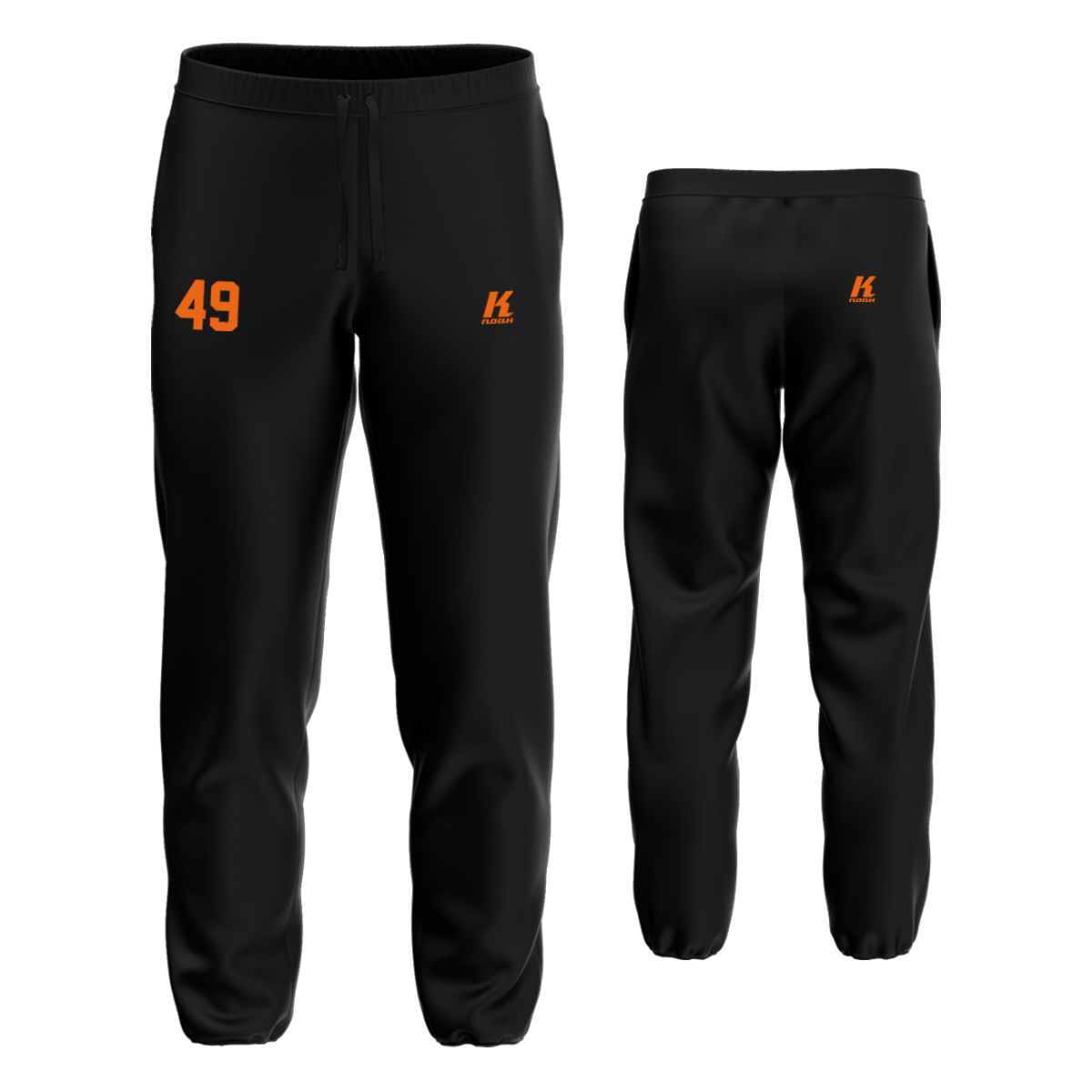 Nancy Tigres Core Sweatpant with Elastic Cuffs