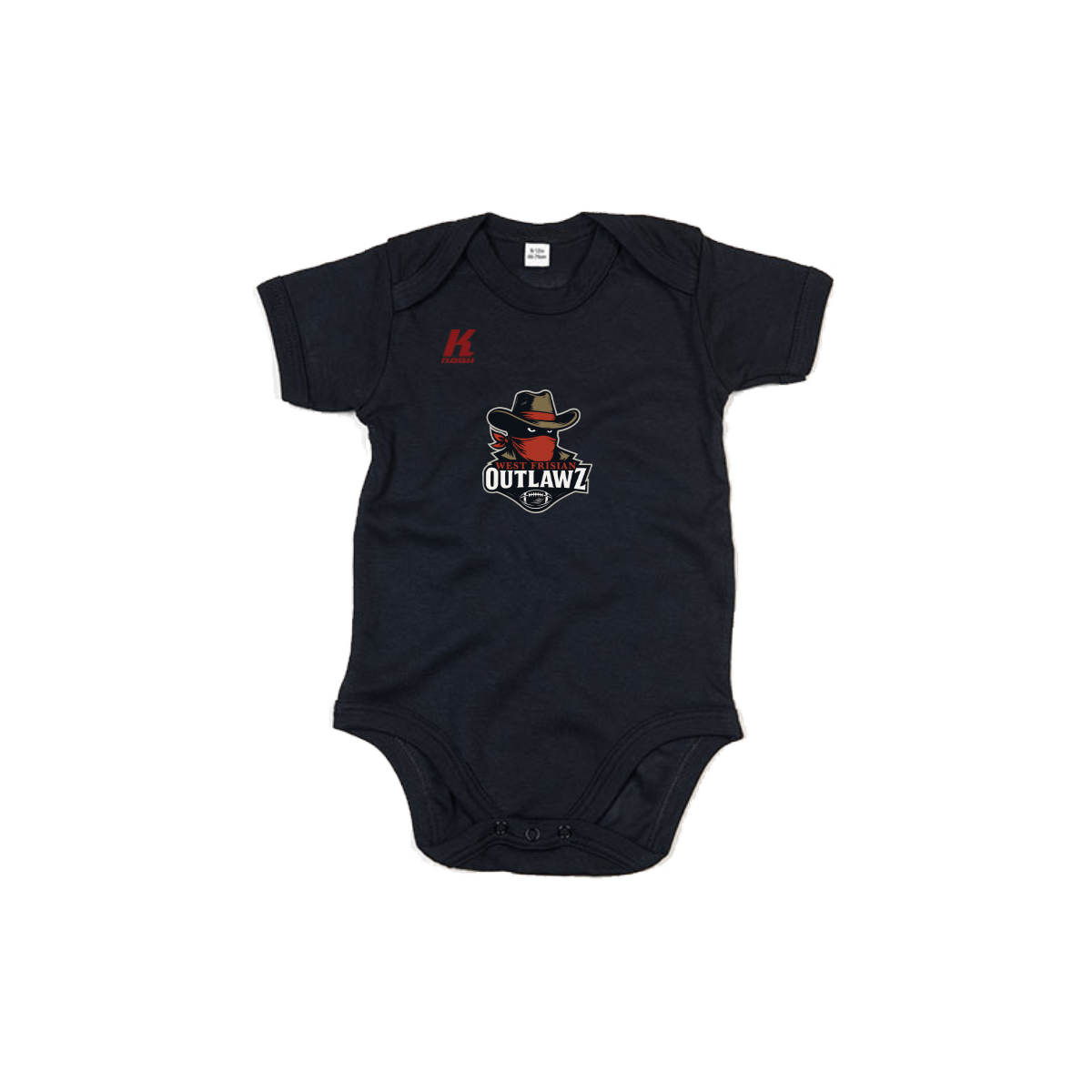 West Frisian Outlawz Fan Babybody