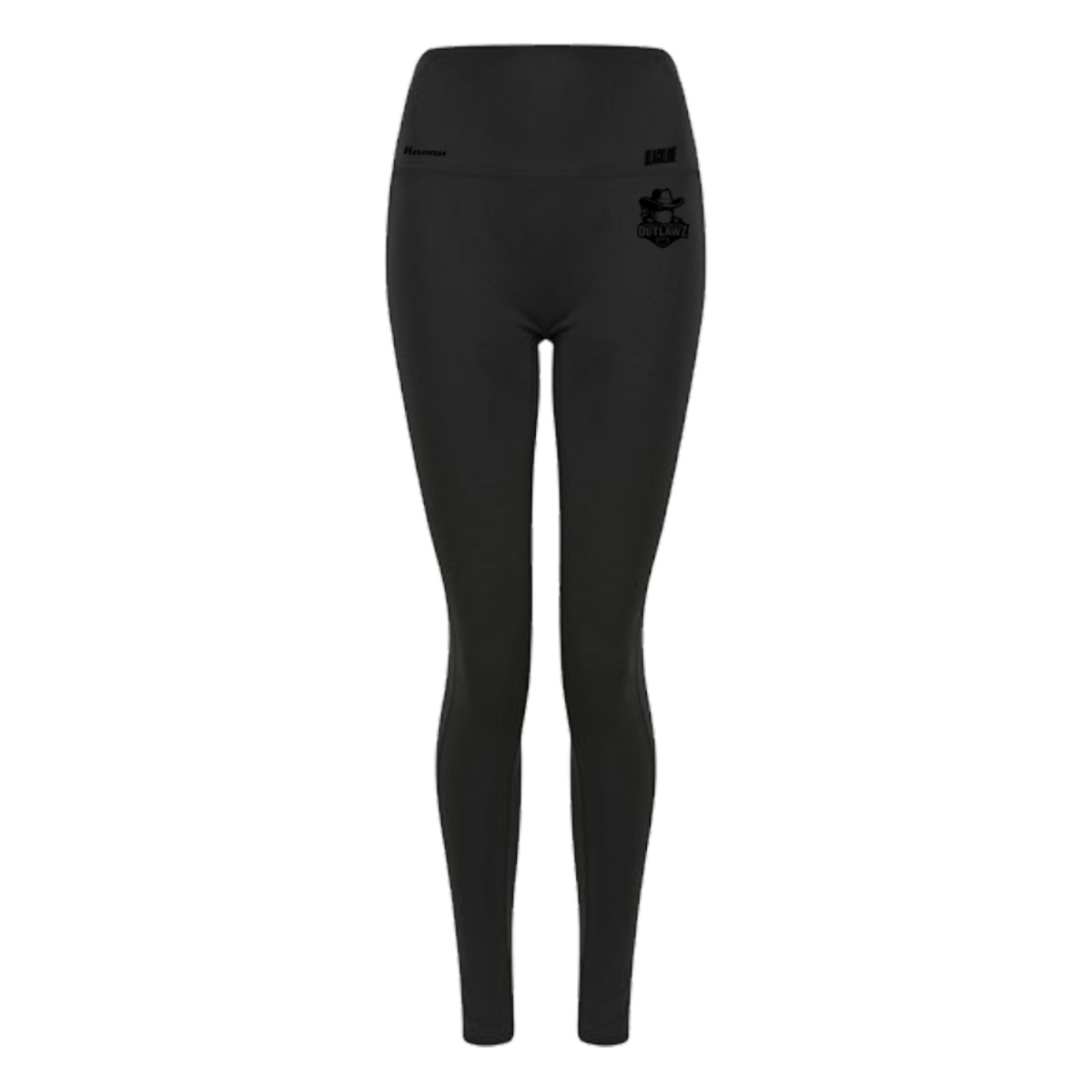 West Frisian Outlawz Fan Blackline Womens Sports Legging
