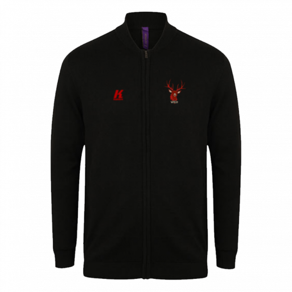 Black Valley Wild Fan Zip Cardigan