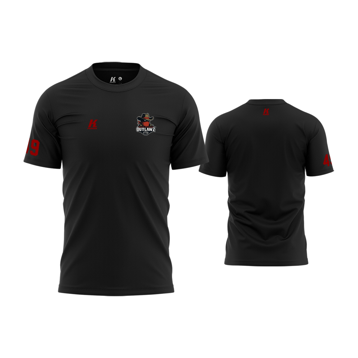 West Frisian Outlawz Signature Heavy Deluxe Tee "Chicago"