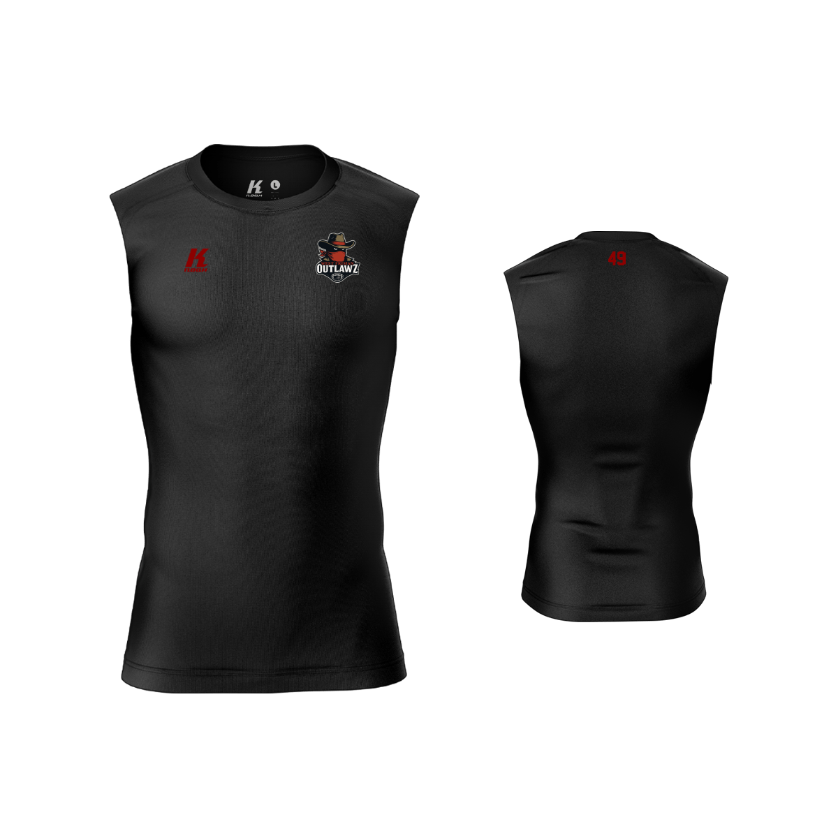 West Frisian Outlawz Signature Compression Sleeveless