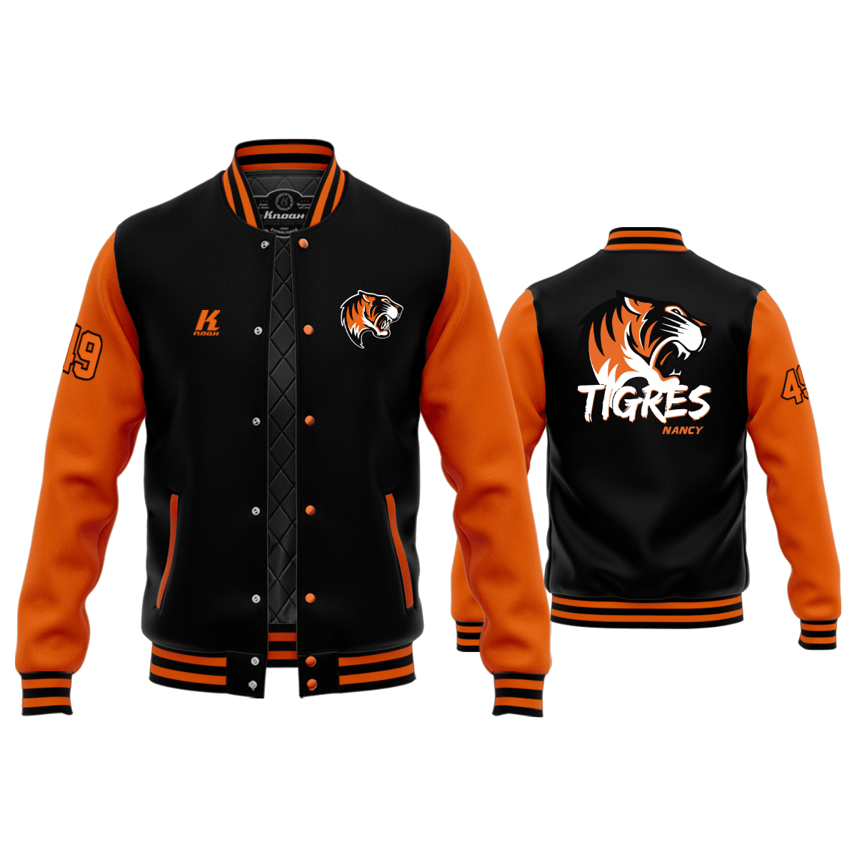 Nancy Tigres Signature Authentic Varsity Jacket