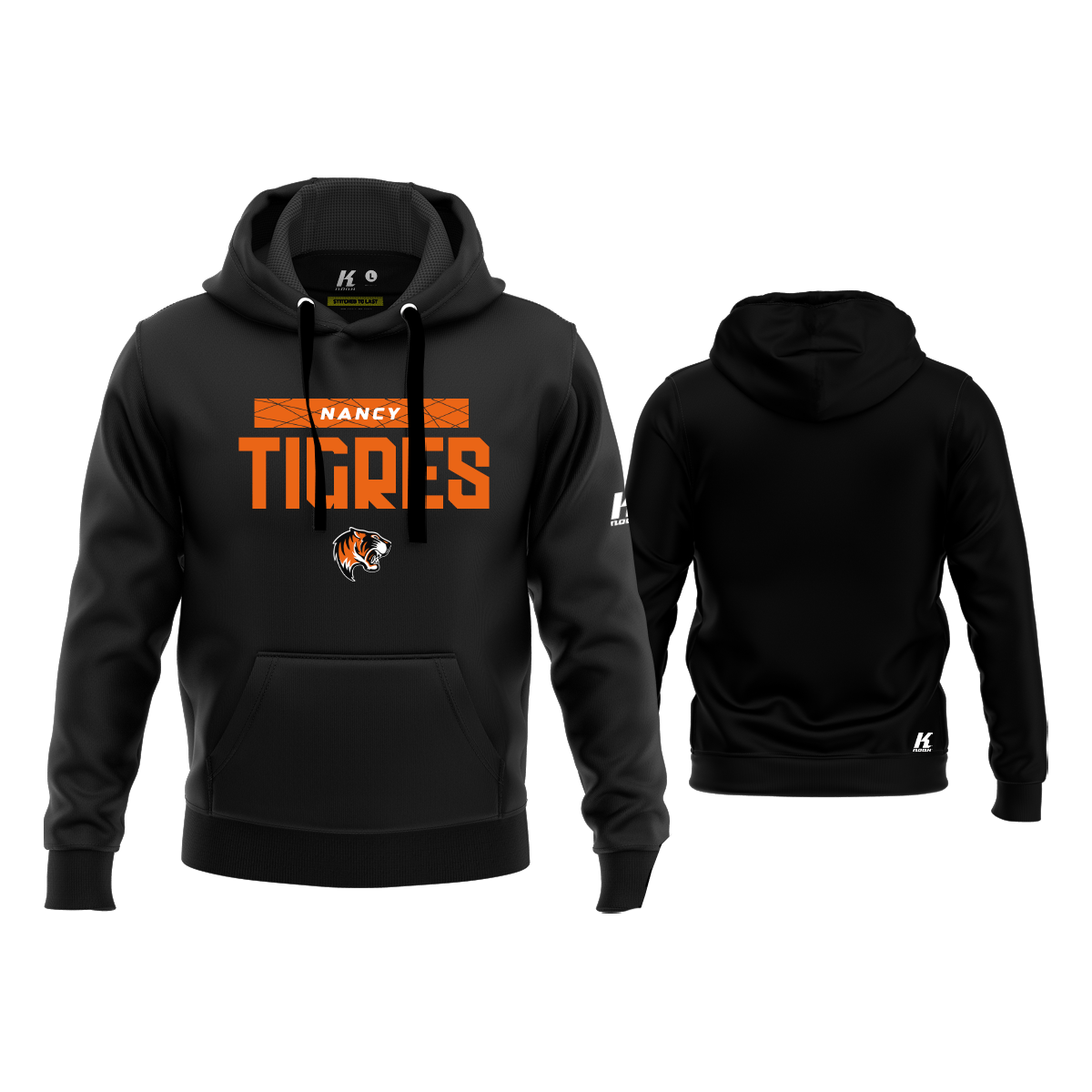 Nancy Tigres Fan Sports Hoodie "Dynamic Squad"