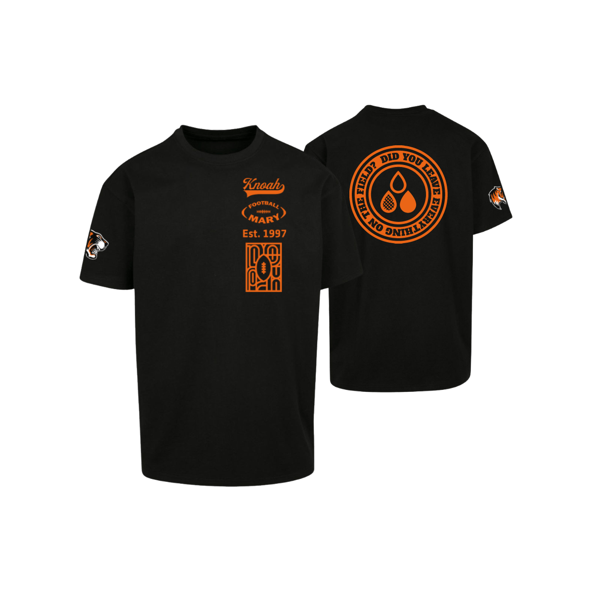 Nancy Tigres Fan Footballmary Oversize Tee "Everything on the Field"