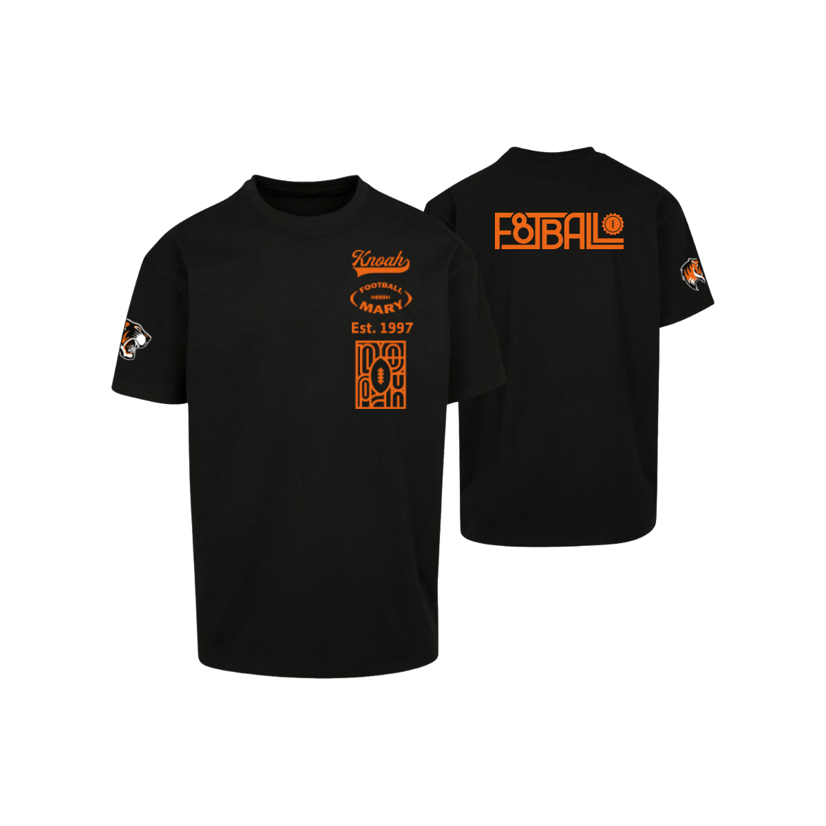 Nancy Tigres Fan Footballmary Oversize Tee "Football"