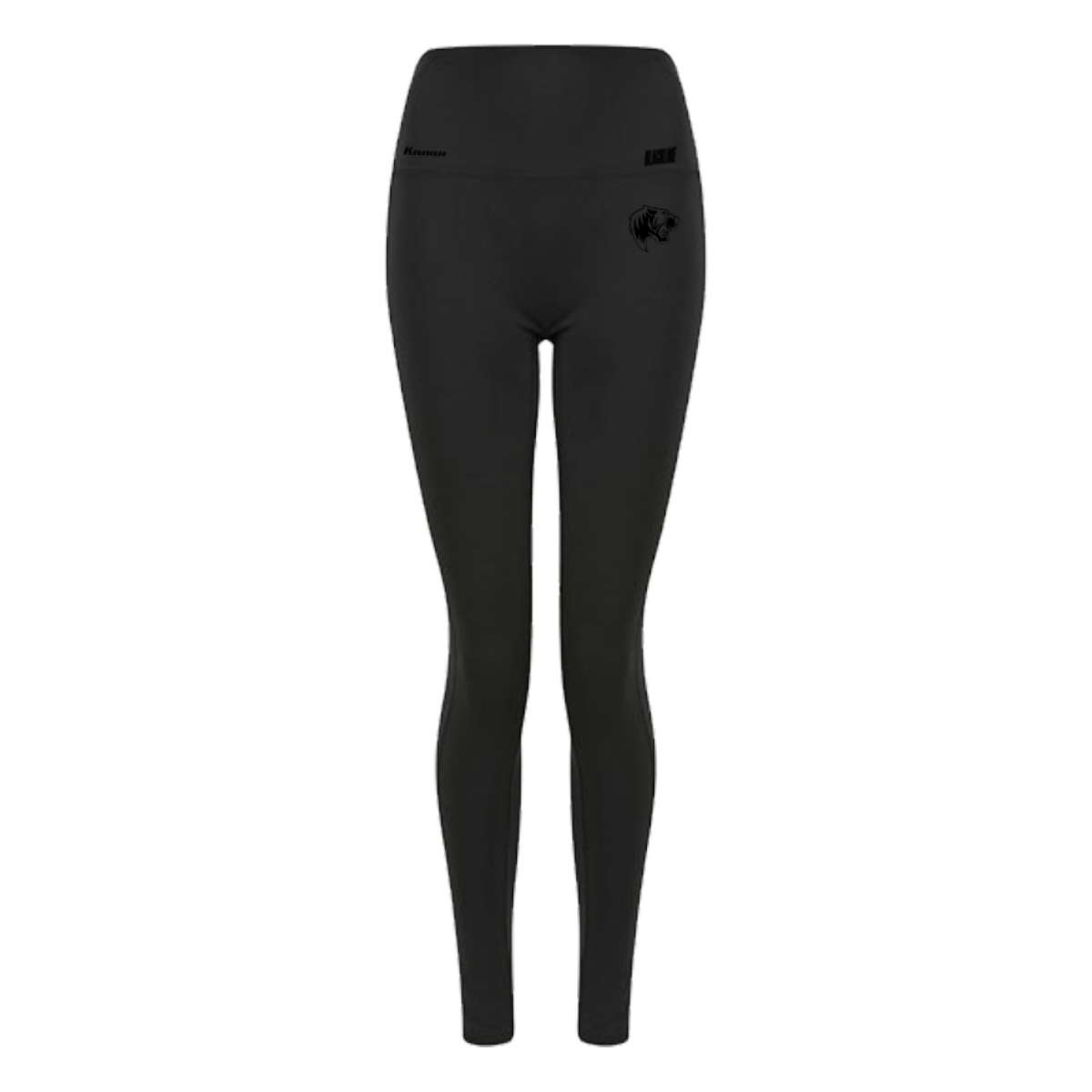 Nancy Tigres Fan Blackline Womens Sports Legging