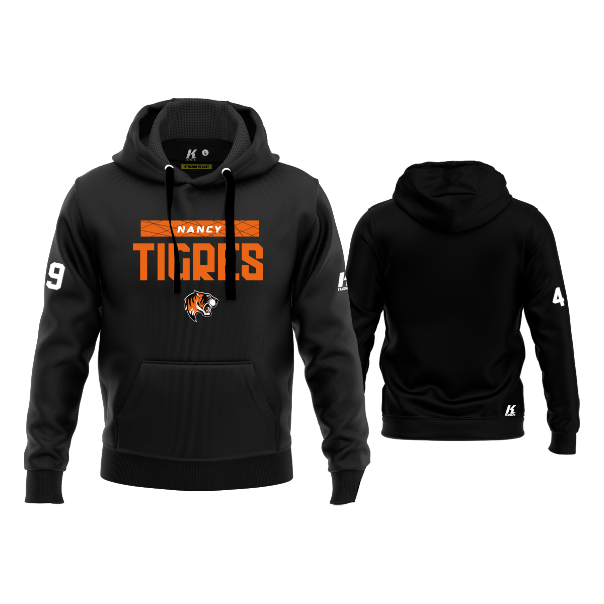 Nancy Tigres Sports Hoodie "Dynamic Squad"