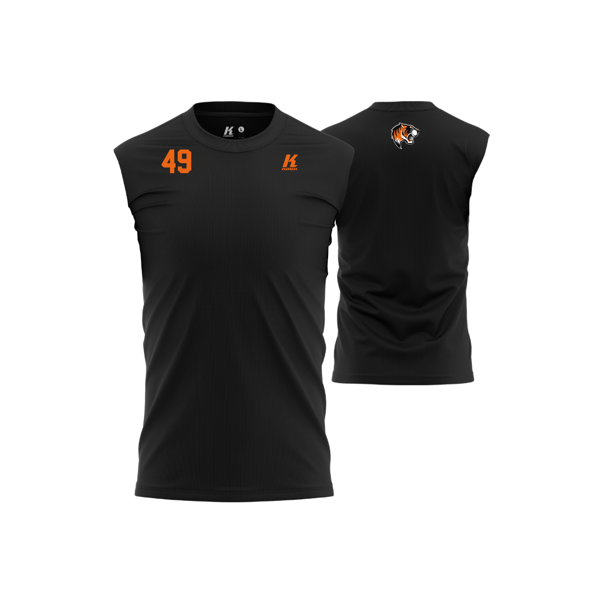 Nancy Tigres Oversize Sleeveless Tee