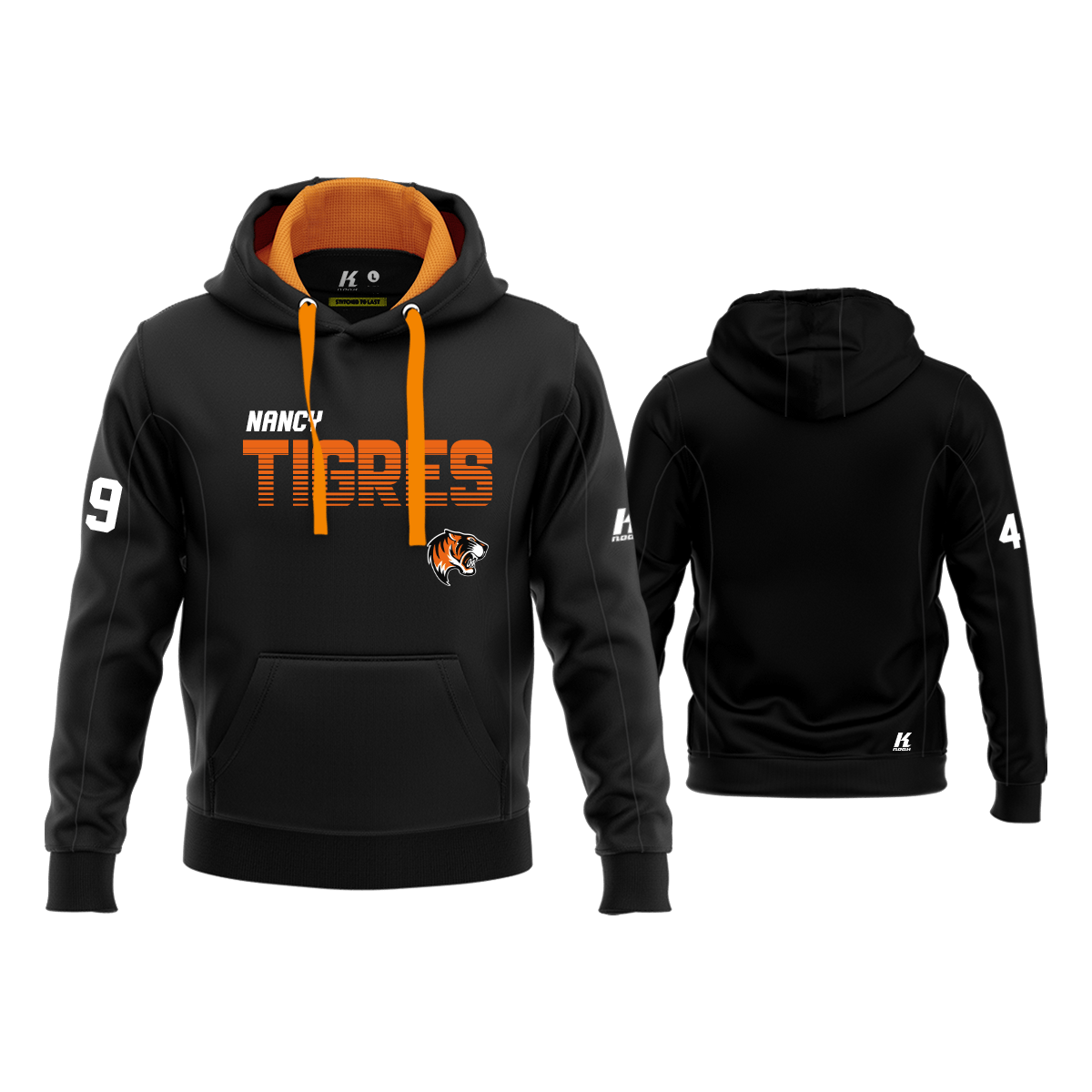 Nancy Tigres Hoodie "Teamflow"