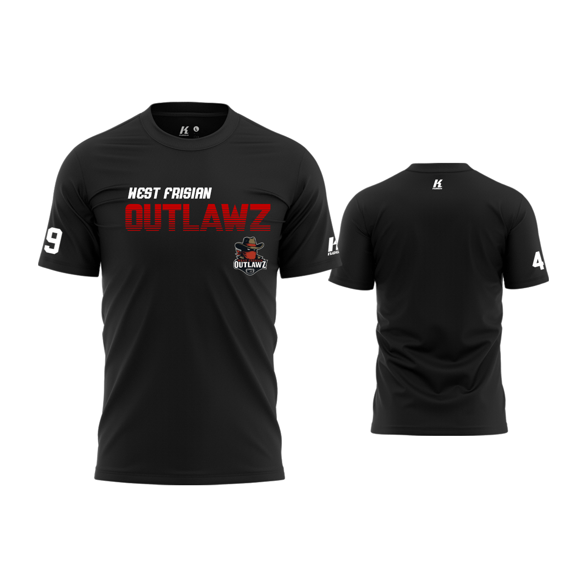 West Frisian Outlawz Tee "Teamflow"