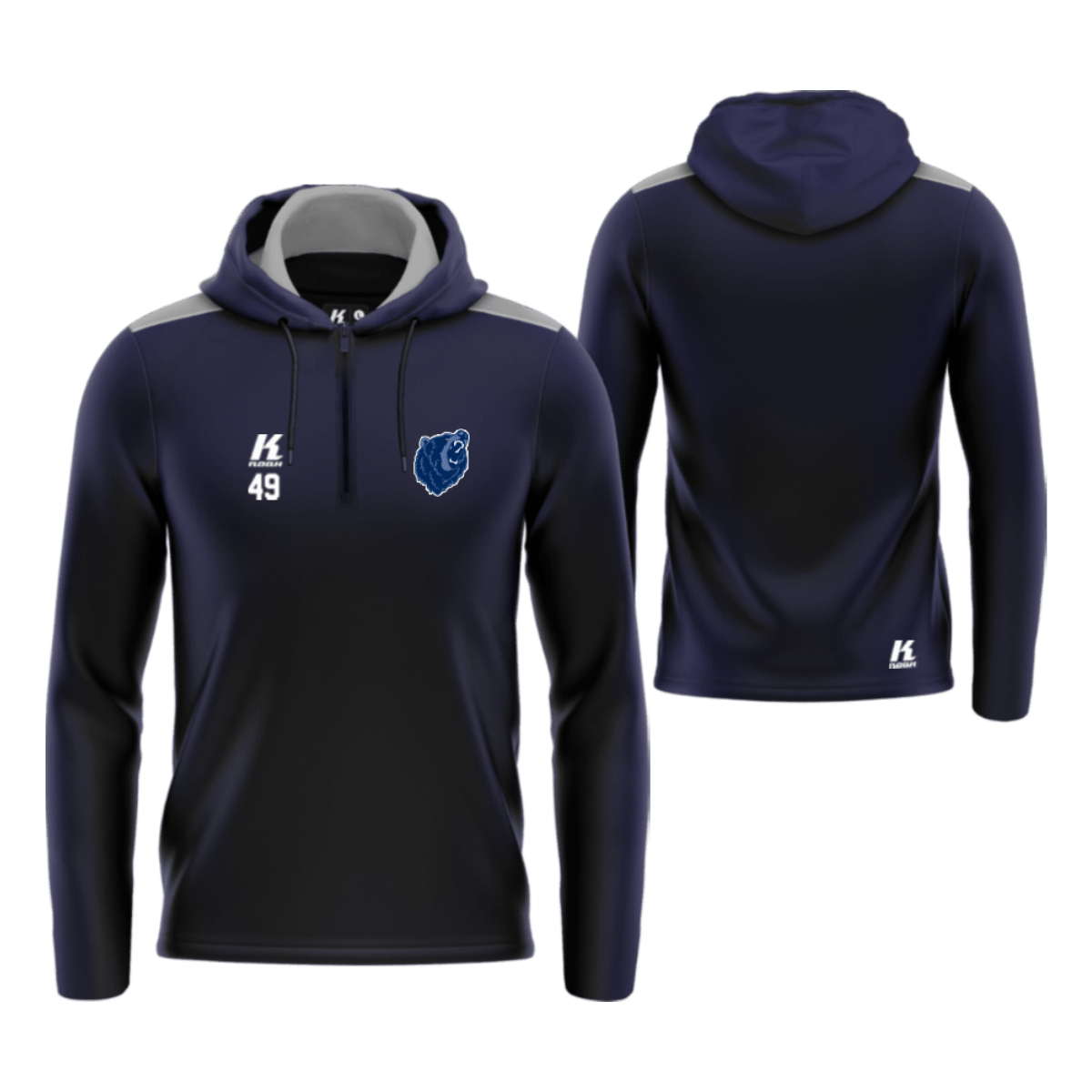 AFC Grizzlies Basic K.Tech-Fiber Heritage Hoodie