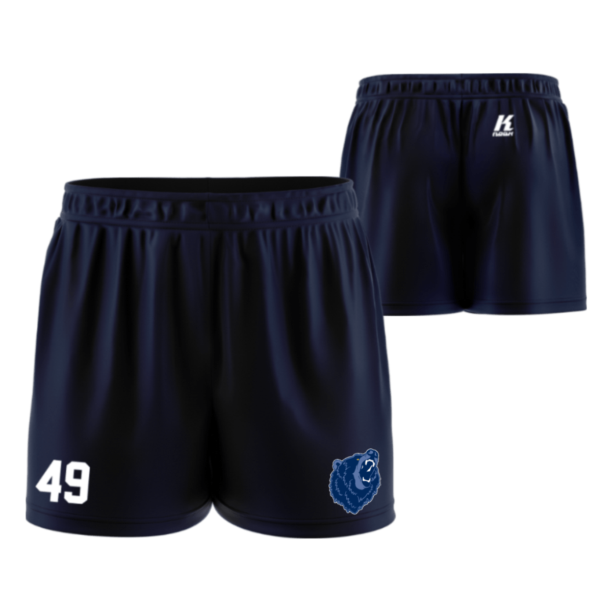 AFC Grizzlies Basic K.Tech-Fiber Rugby Short