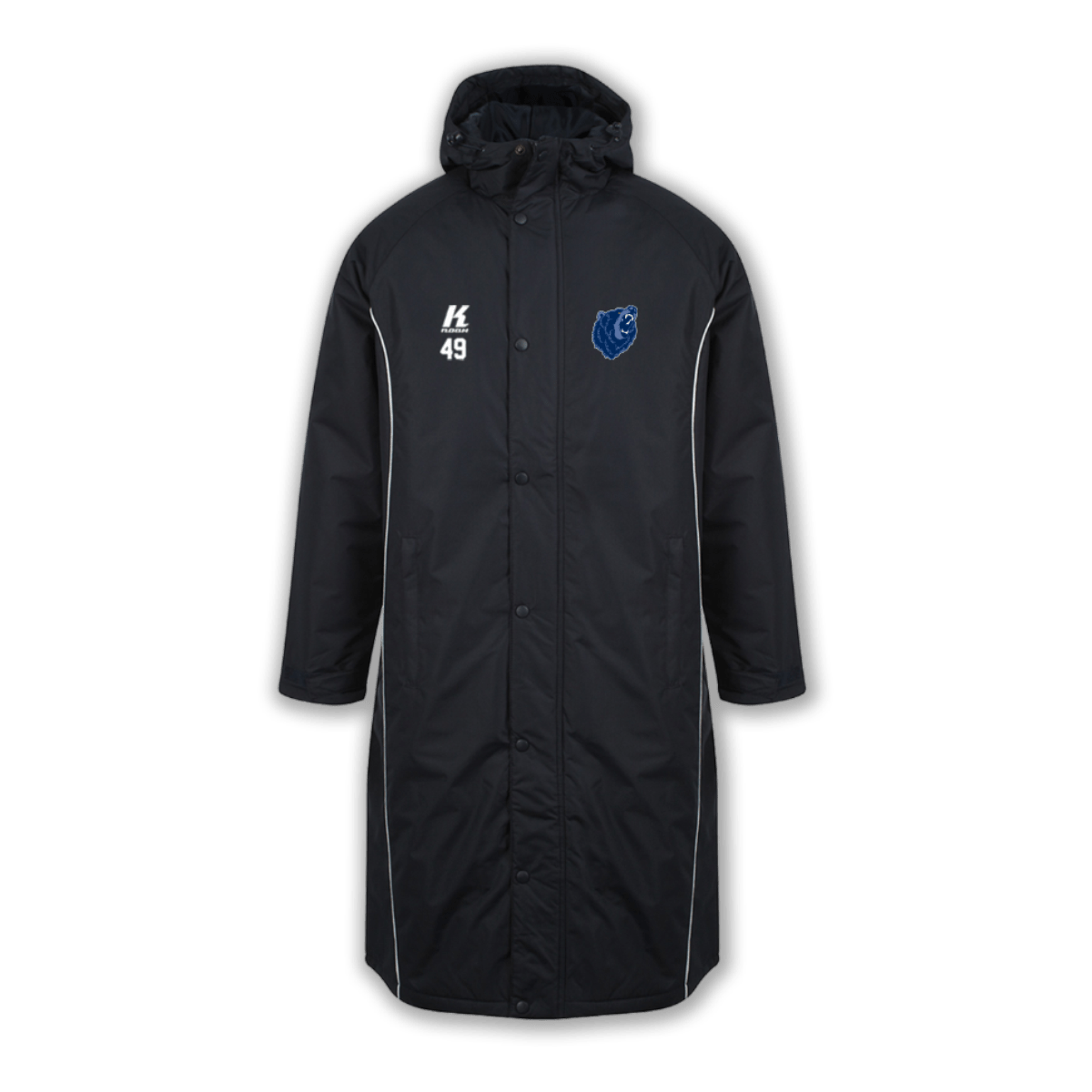 AFC Grizzlies Basic Sideline Sub Coat