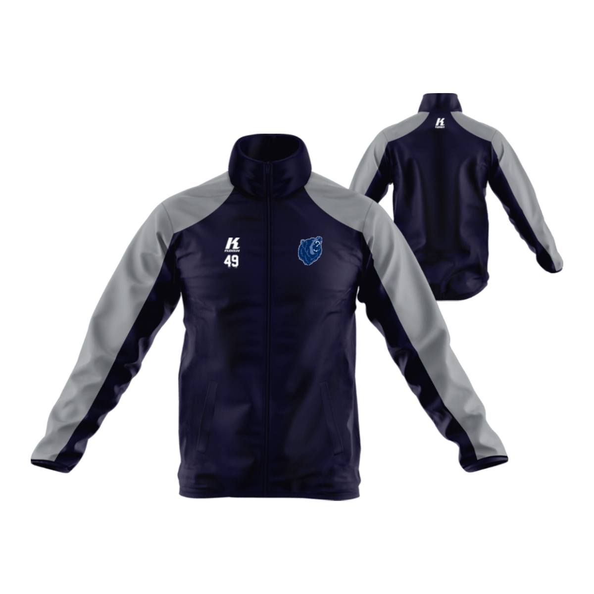 AFC Grizzlies Basic Pro Tracksuit Top