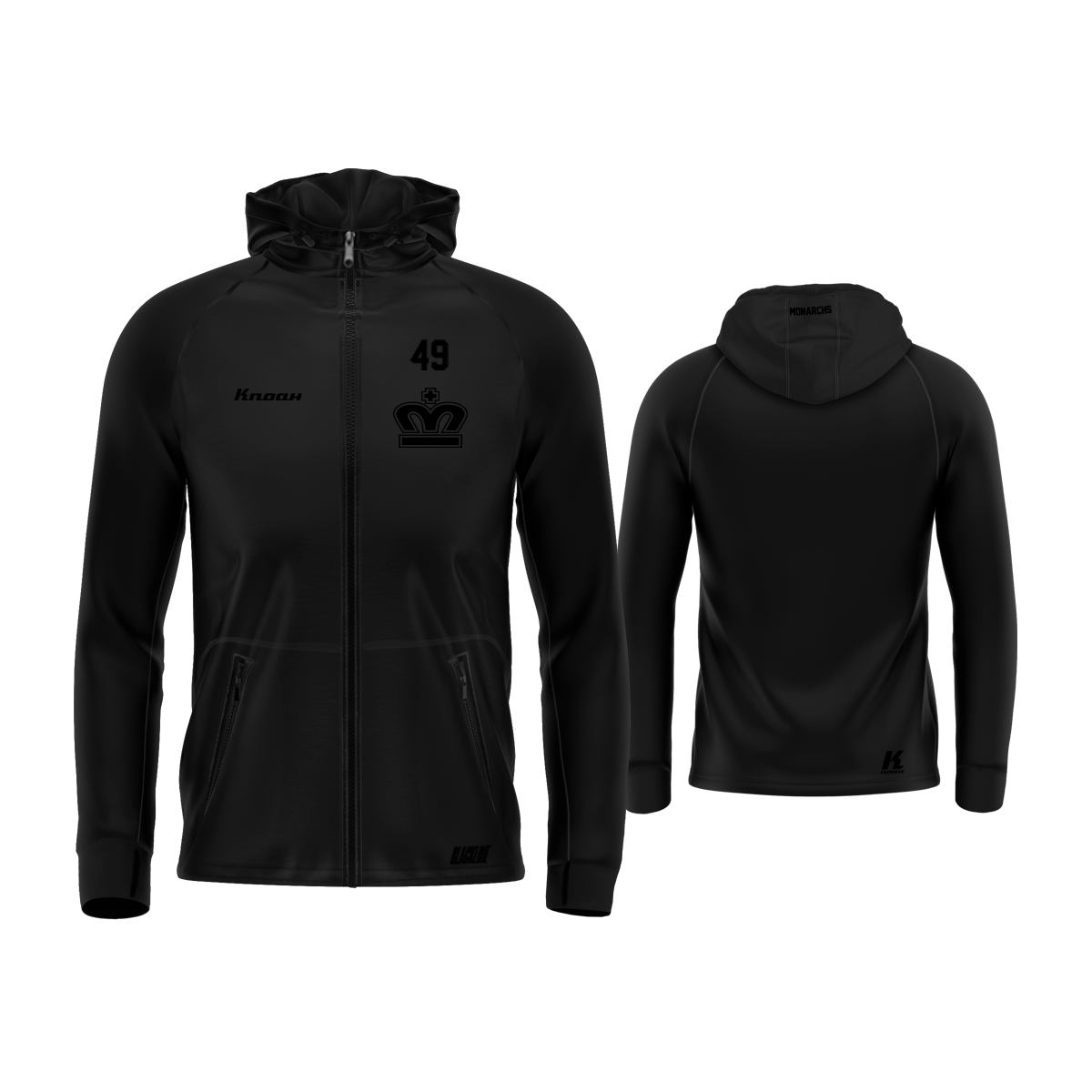 Bratislava Monarchs Blackline K.Tech-Fiber Sports Jacket